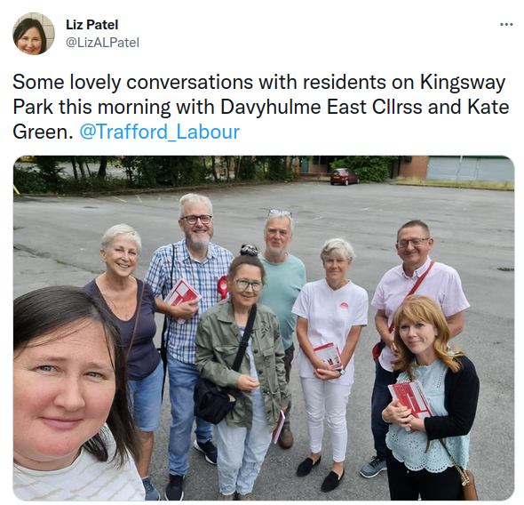 Canvassing Kingsway Park